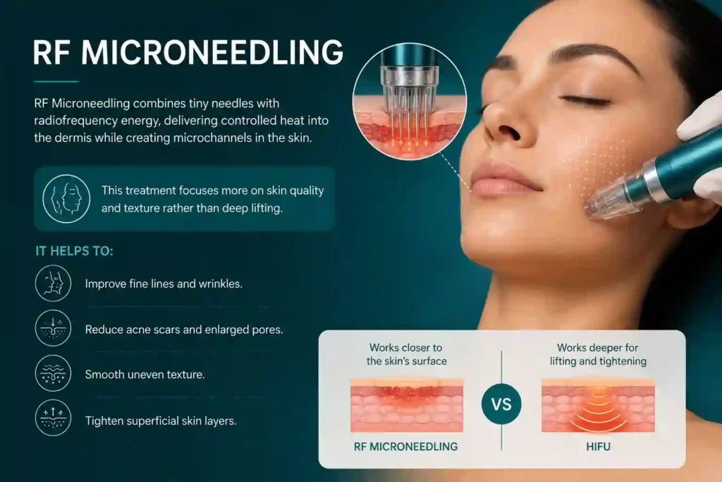 What Does RF Microneedling Do That HIFU Alone Cannot Spring Vale